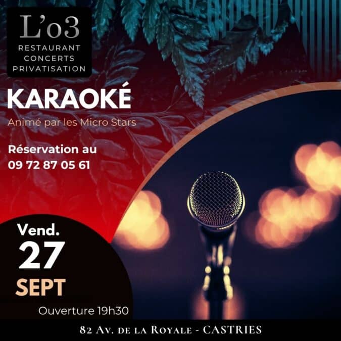 Karaoké – vendredi 27 septembre